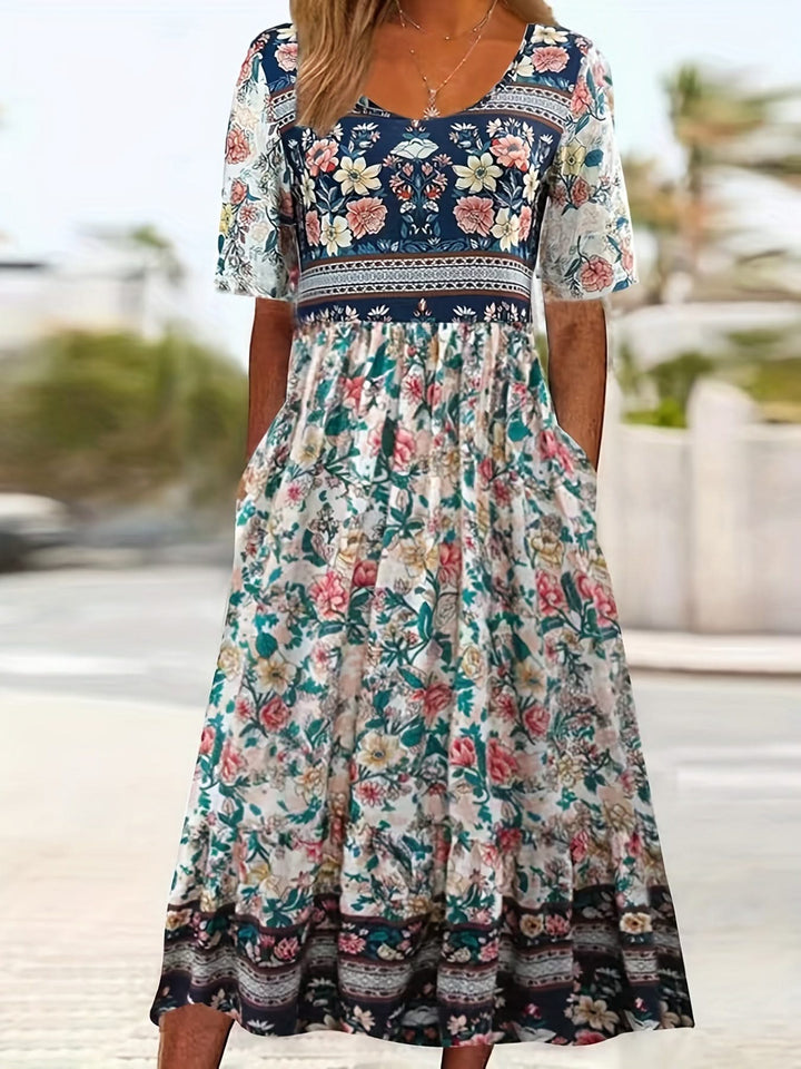 Serenity – Floral Boho Dress