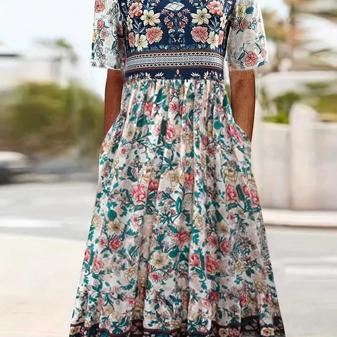 Serenity – Floral Boho Dress