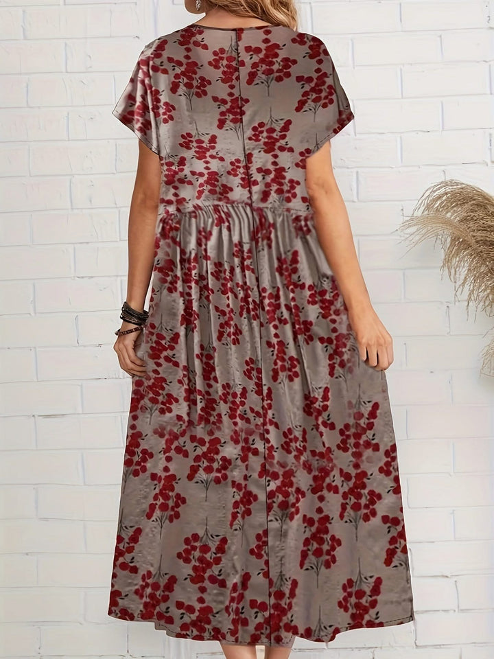 Ivy – Floral Midi Dress
