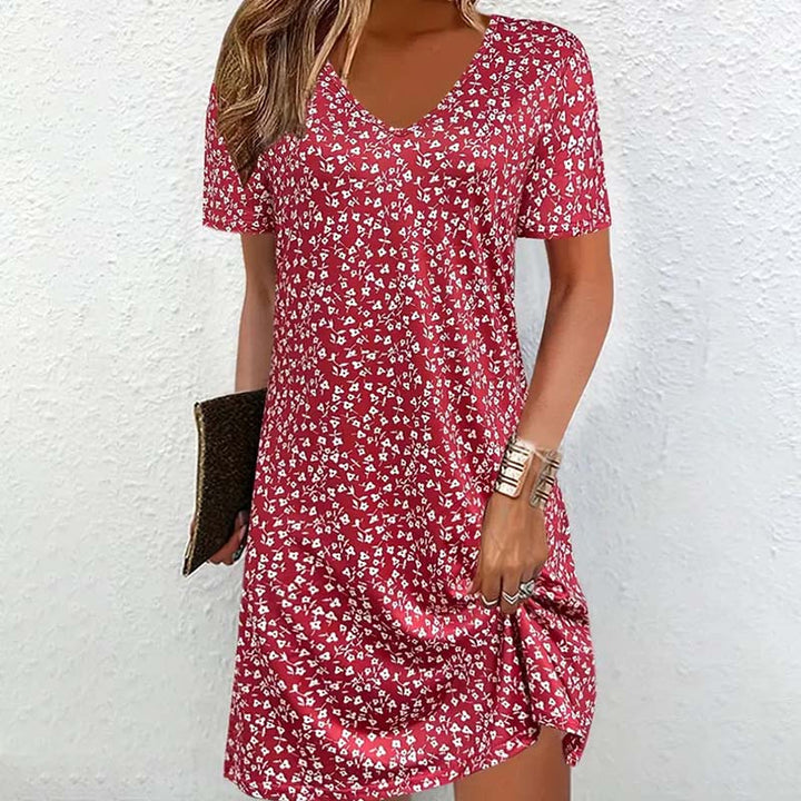 Casual Outing Timeless Dress - Flowy