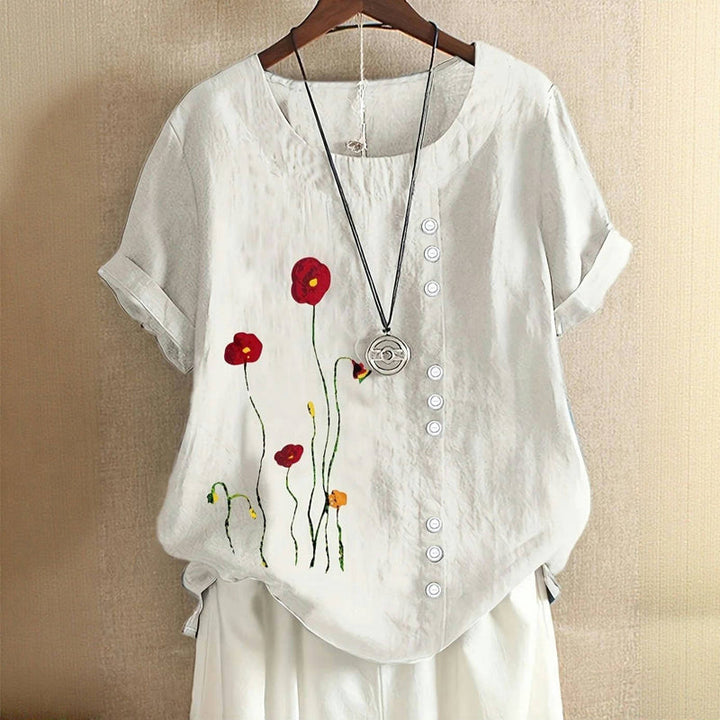 Weekend Poised Blouse - Easy-Wear