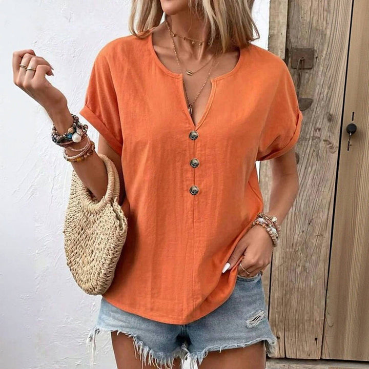 Holiday Poised Blouse - Loose Fit