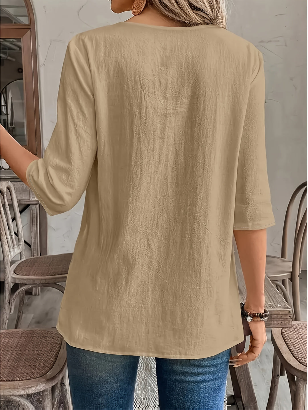 Azure – Sleeve Asymmetrical Top
