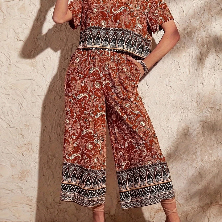 Breeze – Lightweight Floral Two-Piece Set