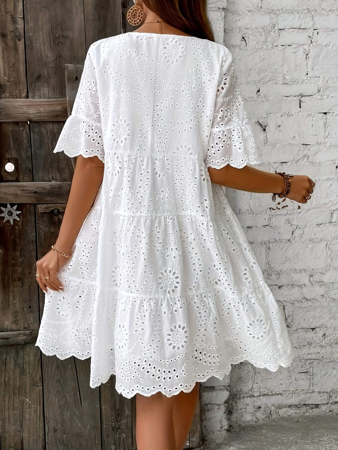 Seraphine – Puff-Sleeve Dress