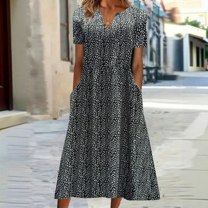 Evening Poised Dress - Flowy