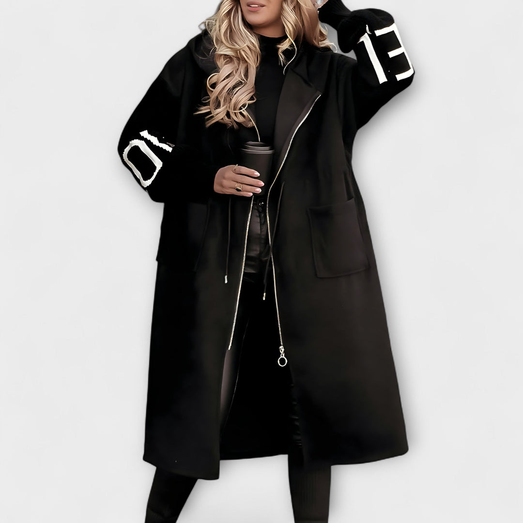 Rosana - Elegant Coat with Hood