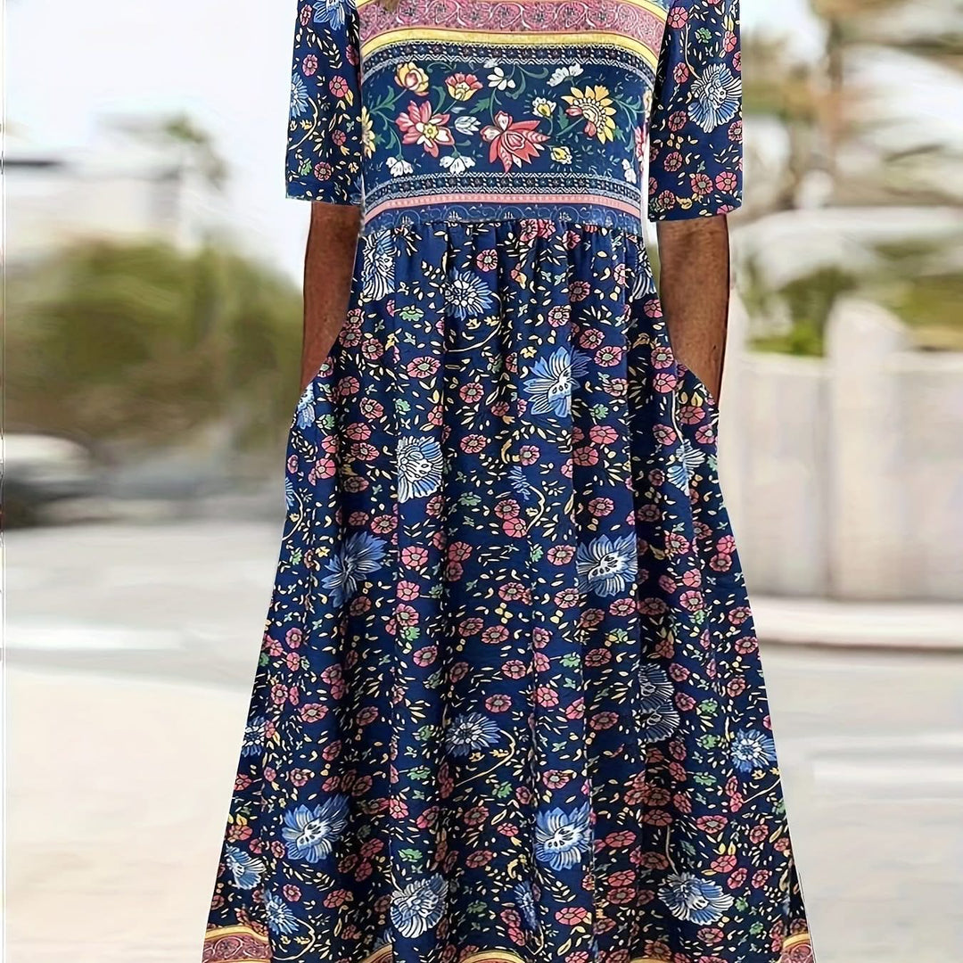 Serenity – Floral Boho Dress