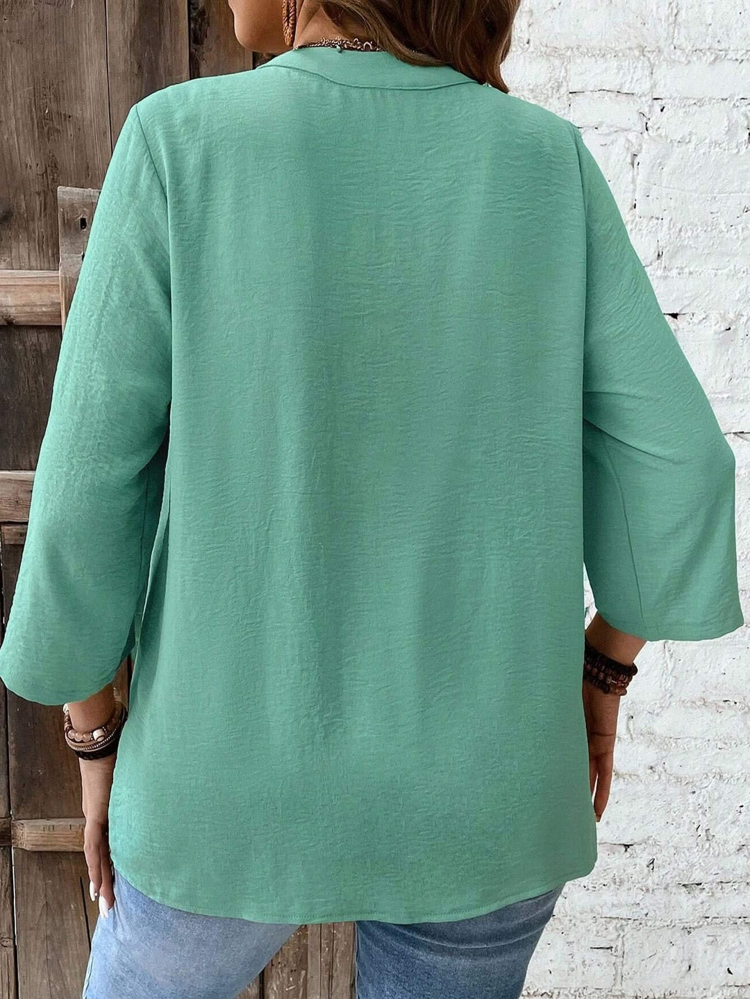 Clara – Lace Trim Shirt