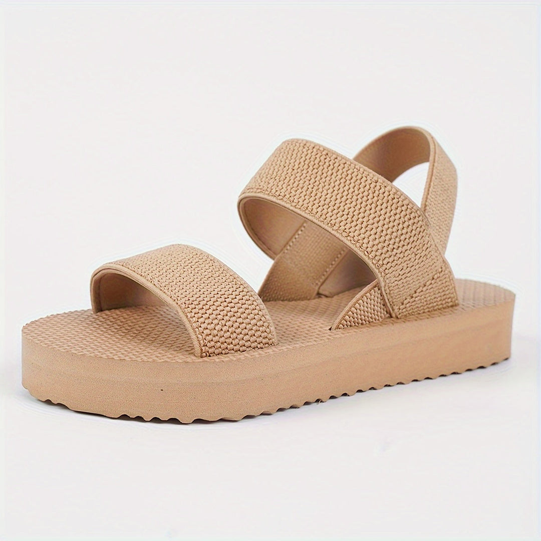 Livia – Elastic Band Flat Slippers