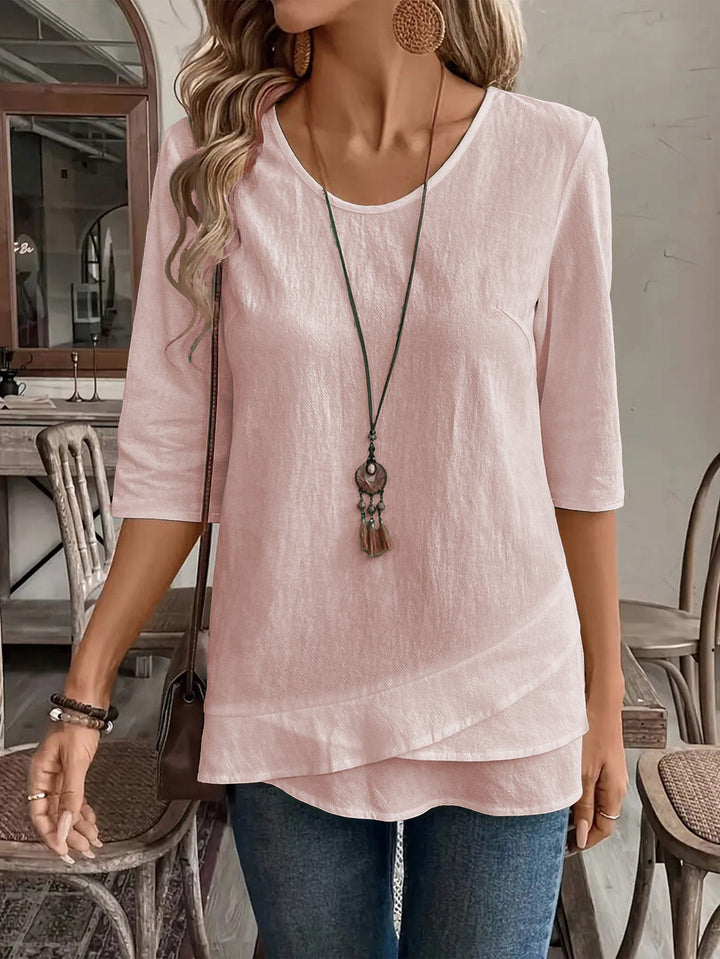 Azure – Sleeve Asymmetrical Top