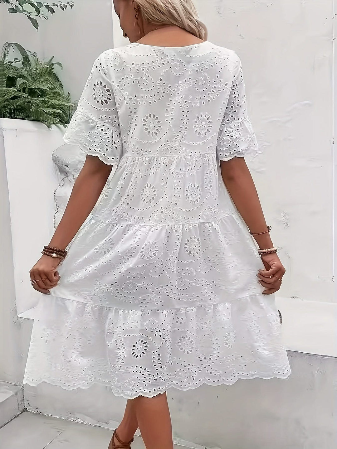 Celeste – Ruffle Dress