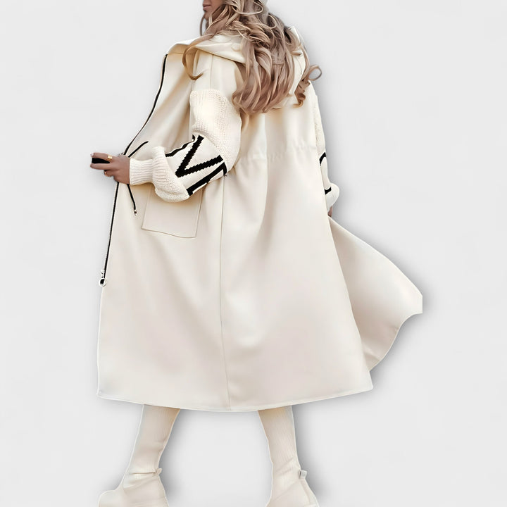 Rosana - Elegant Coat with Hood