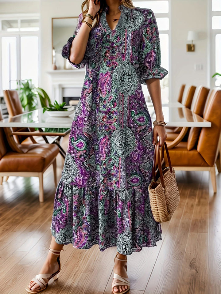 Maya – Batwing Maxi Dress
