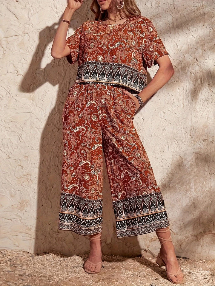 Breeze – Lightweight Floral Two-Piece Set