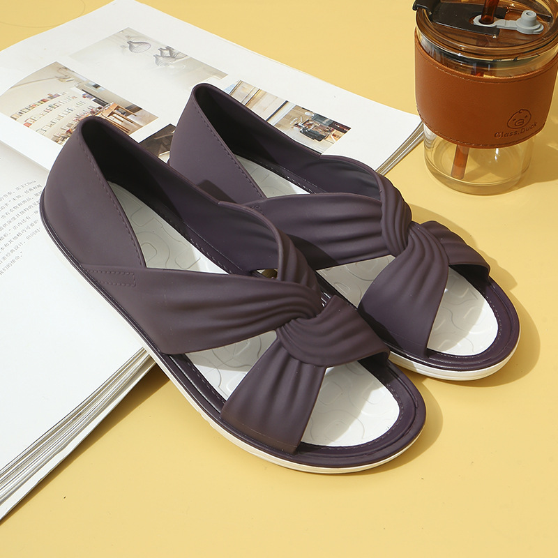 Comfortable Knot-Design Sandals for Women