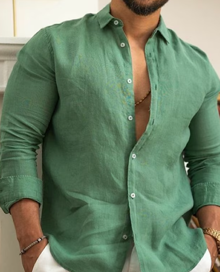 ELIJAH | Classic Men's Button-Up Shirt