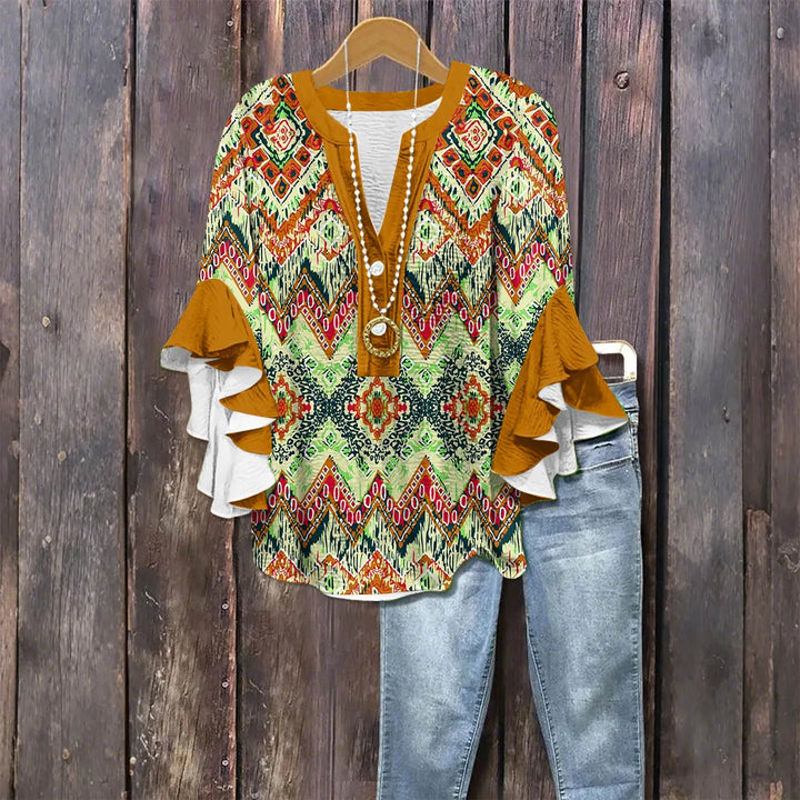 Casual Outing Elegant Blouse - Loose Fit