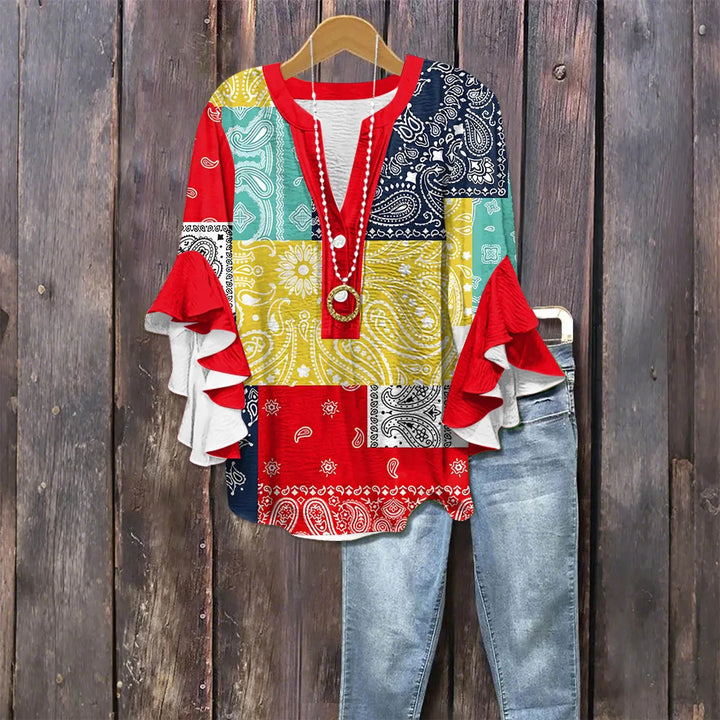 Casual Outing Elegant Blouse - Loose Fit
