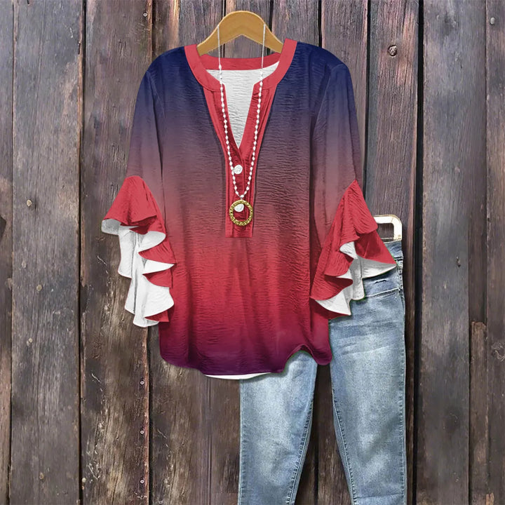 Casual Outing Elegant Blouse - Loose Fit