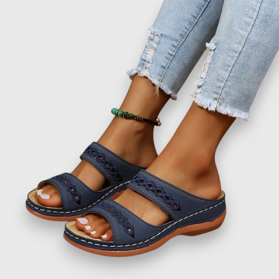 Luma – Duo Panel Sandals