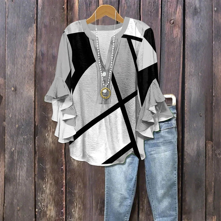 Casual Outing Elegant Blouse - Loose Fit