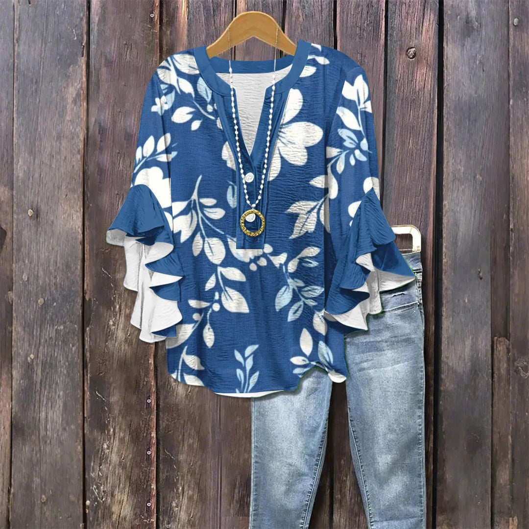 Casual Outing Elegant Blouse - Loose Fit