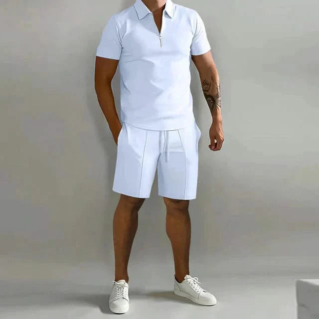 NATHAN | Luxury Men's Polo and Short Set