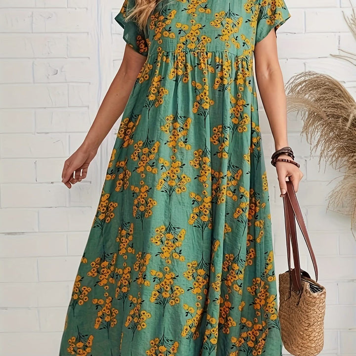 Ivy – Floral Midi Dress