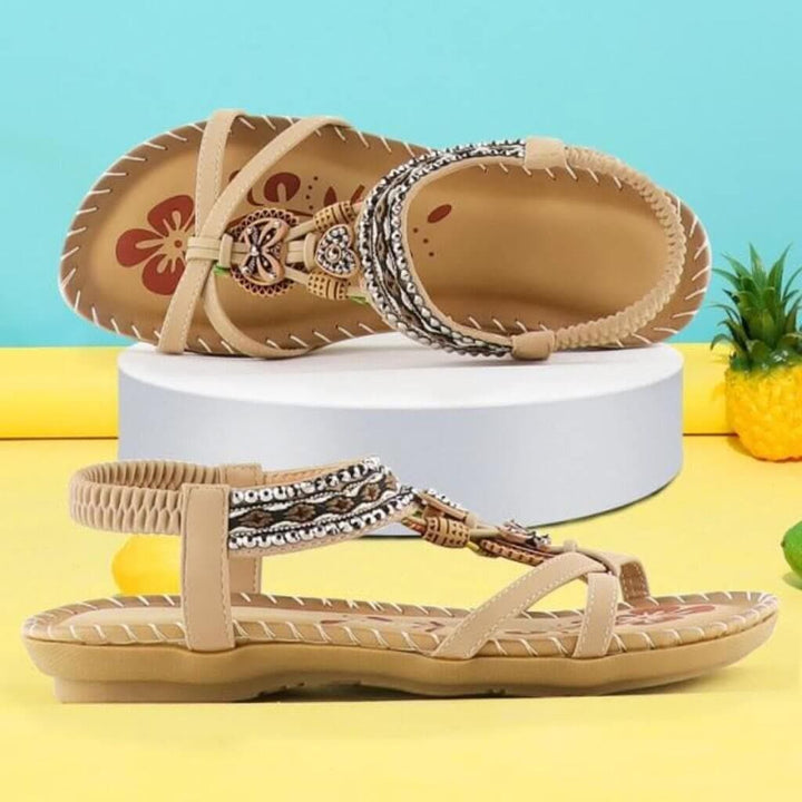 Hawaii - Sandals with Elastic Band & Soft Platform