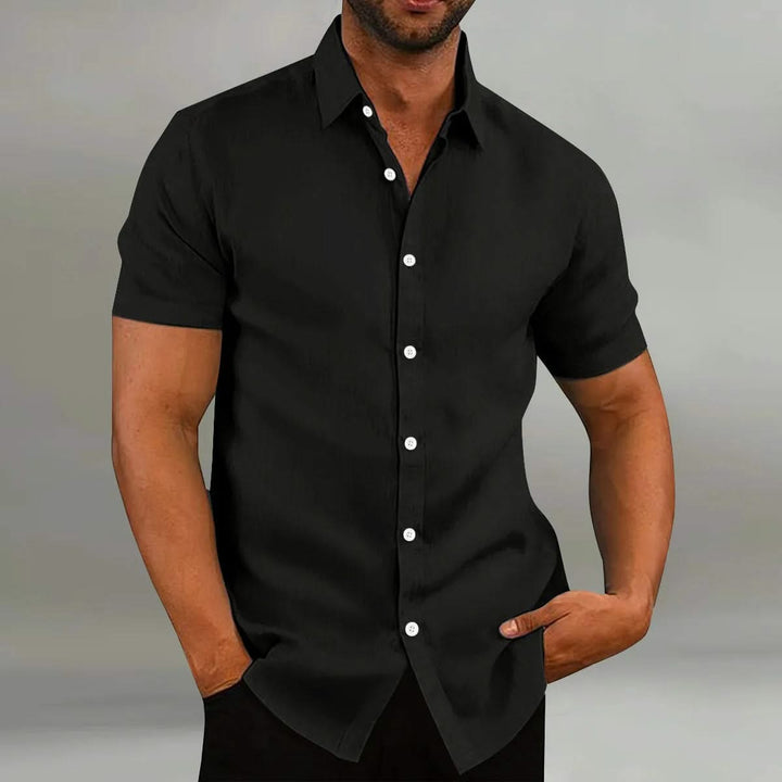 JADEN | Short Sleeve Shirt with Collar