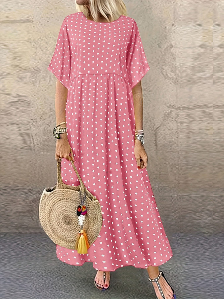 Harper – Polka Dot Midi Dress