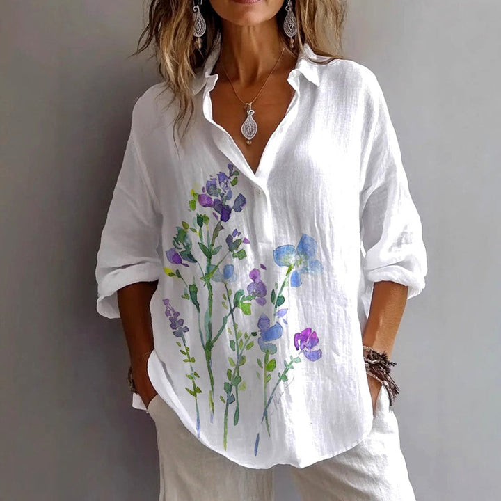 Casual Outing Elegant Blouse - Easy-Wear