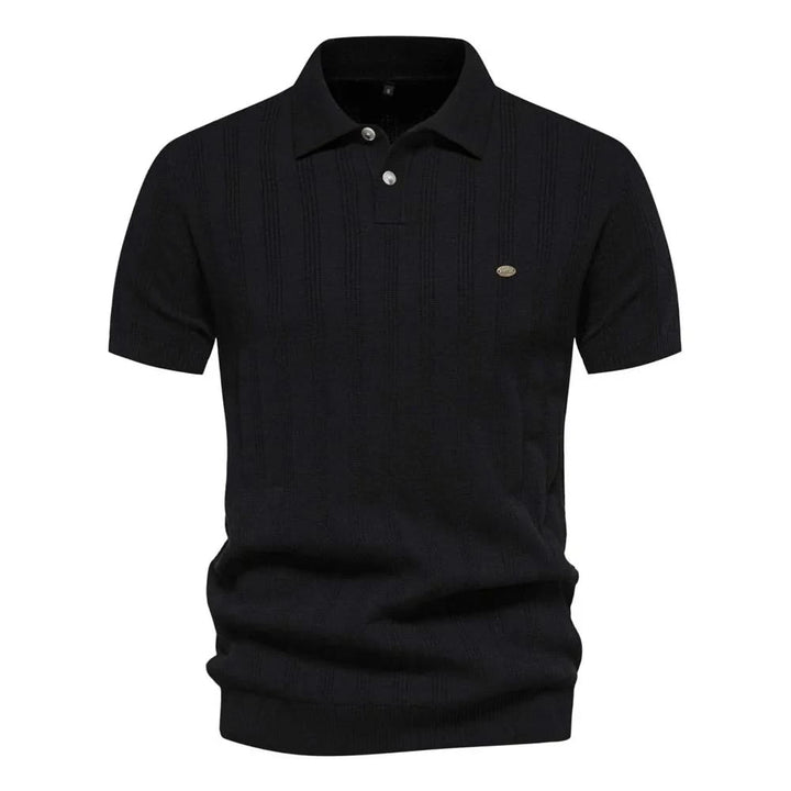 ZAIN | Stylish Men Polo Shirt Striped Pattern
