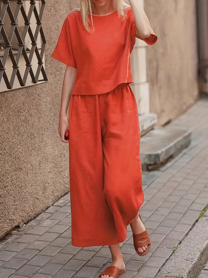 Mira – Casual Split Sleeve Top