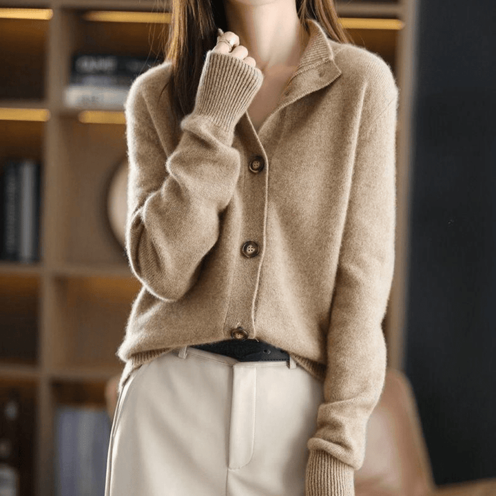 Sofia - Luxurious Cashmere Knit Cardigan