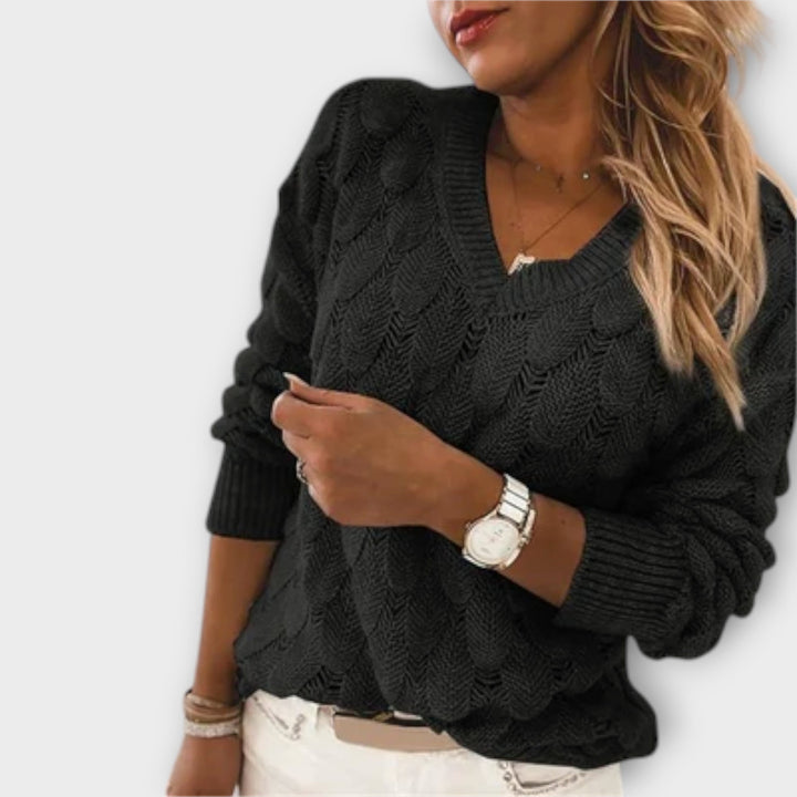 Noemier - V-Neck Pullover