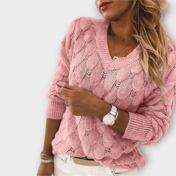 Noemier - V-Neck Pullover