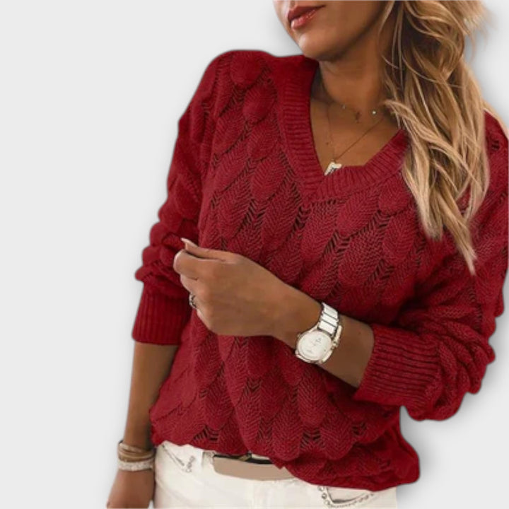 Noemier - V-Neck Pullover